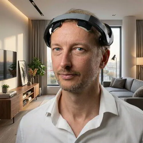 Patient während einer Neuromodulationsbehandlung bei LITARA Healing